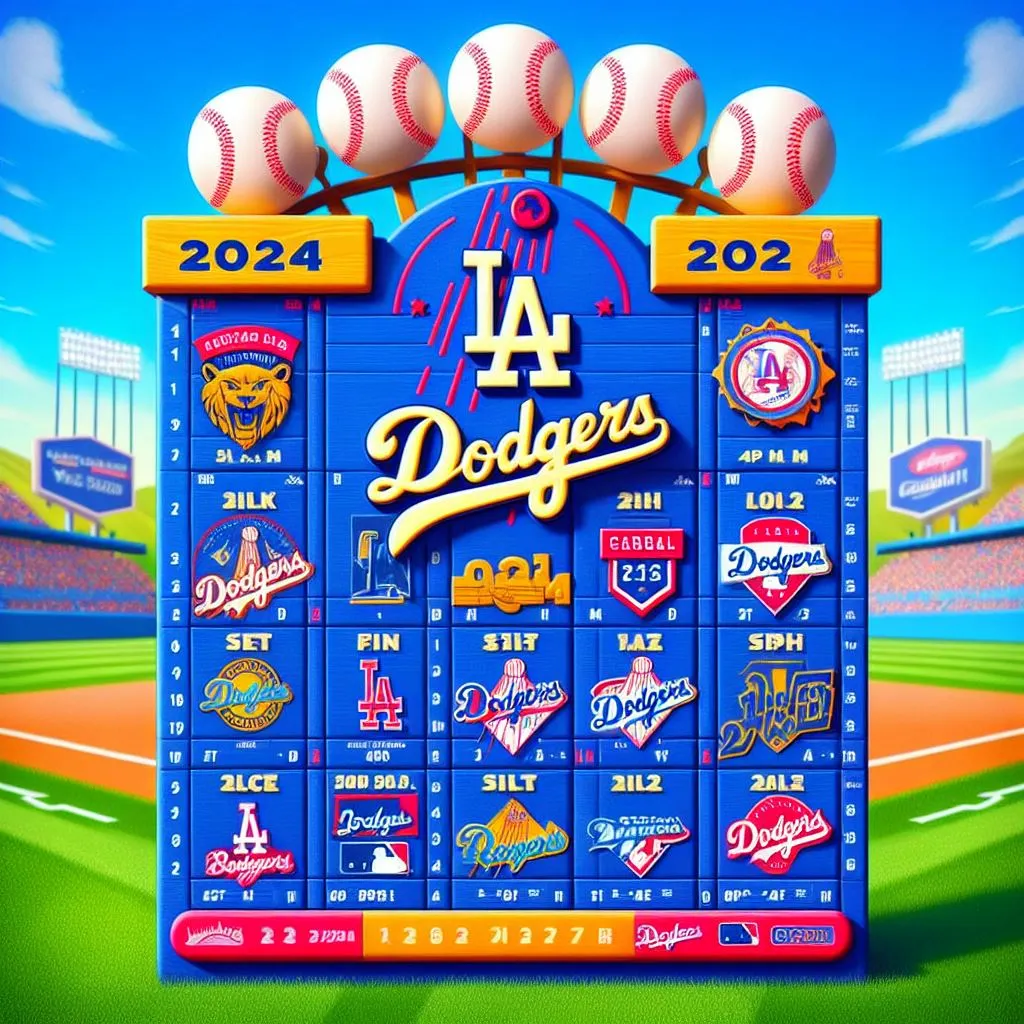 Dodgers Schedule 2024 A Thrilling Season Ahead