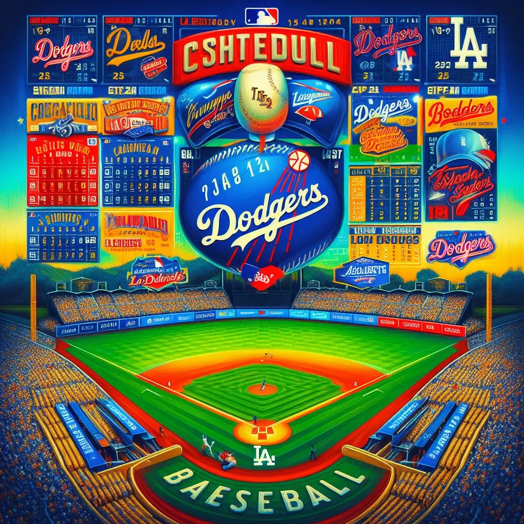 Dodgers Schedule 2024 A Thrilling Season Ahead